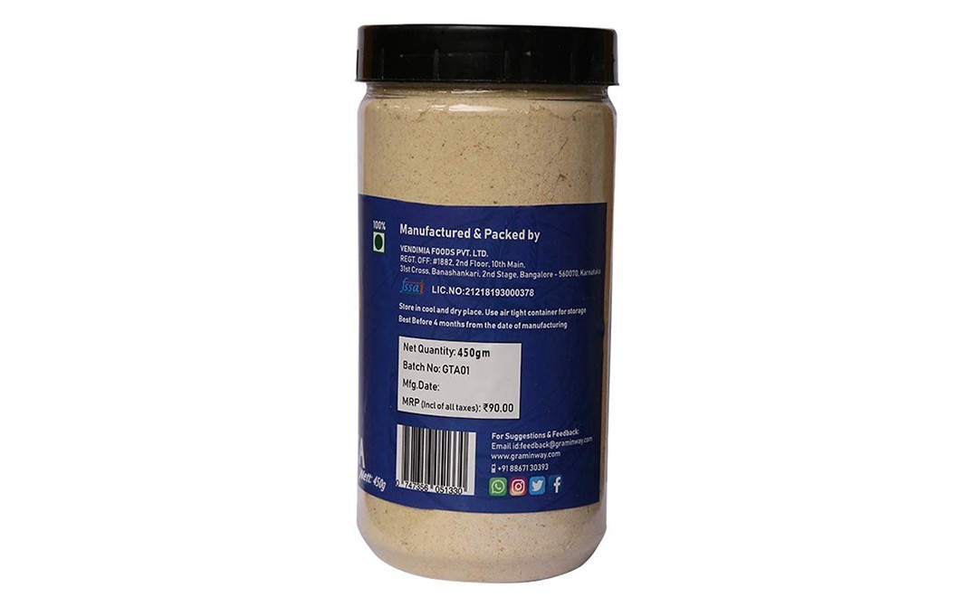 Graminway Gujrati Thepla Atta    Plastic Jar  450 grams